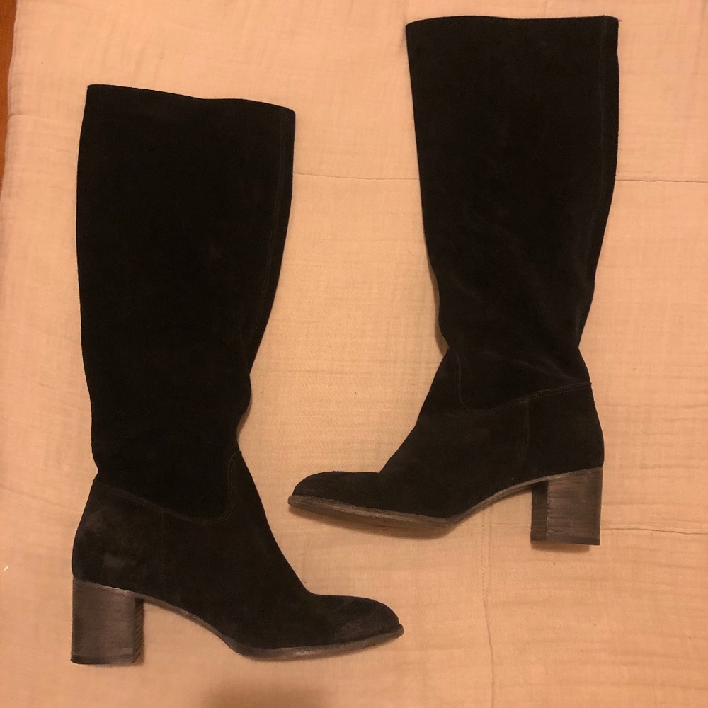 Free People Suede Knee-High Boot, size 40 / 9